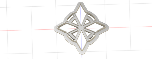 3D Printed Resident Evil Umbrella Security Service Cookie Cutter