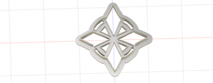 3D Printed Resident Evil Umbrella Security Service Cookie Cutter