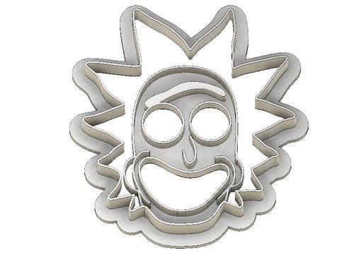 3D Model to Print Your Own Rick Sanchez Cookie Cutter DIGITAL FILE ONLY