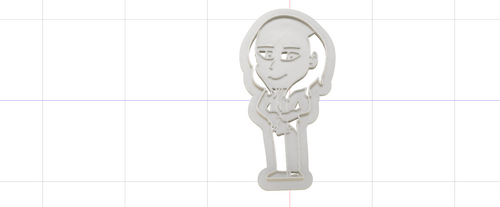 3D Model to Print Your Own Riff Raff Cookie Cutter DIGITAL FILE ONLY