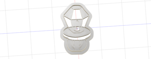 3D Model to Print Your Own Ring Pop Cookie Cutter DIGITAL FILE ONLY