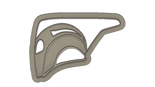 3D Model to Print Your Own Rocketeer Helmet Cookie Cutter DIGITAL FILE ONLY