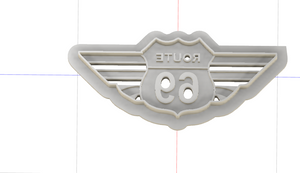 3D Model To Print Your Own Cookie Cutter Route 69