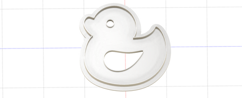 3D Model to Print Your Own Rubber Duck Cookie Cutter Pack DIGITAL FILE ONLY