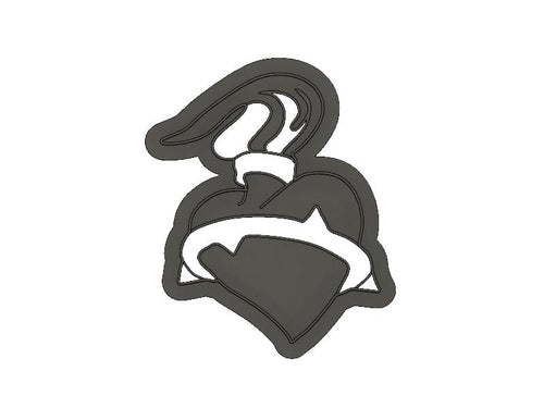 3D Model to Print Your Own Sacred Heart Outline Cookie Cutter DIGITAL FILE ONLY