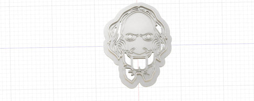 3D Model to Print Your Own Jigsaw Horror Cookie Cutter DIGITAL FILE ONLY