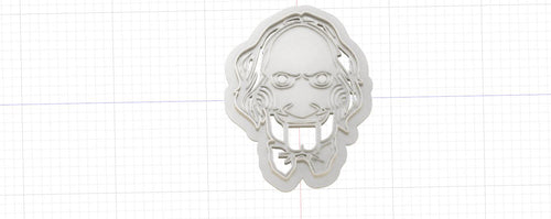 3D Printed Jigsaw Horror Cookie Cutter