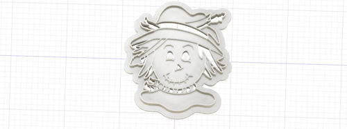 3D Model to Print Your Own Scarecrow Head Cookie Cutter DIGITAL FILE ONLY