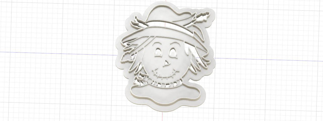 3D Printed Scarecrow Head Cookie Cutter