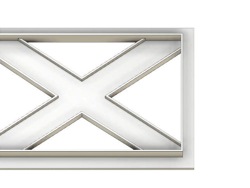 3D Model to Print Your Own Scottish Flag Cookie Cutter DIGITAL FILE ONLY-