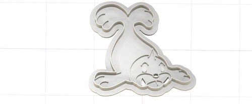 3D Model to Print Your Own Pokemon Seel Cookie Cutter DIGITAL FILE ONLY