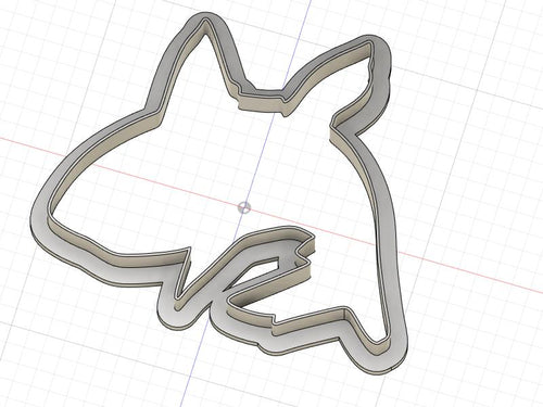 3D Model to Print Your Own Shark Cookie Cutter DIGITAL FILE ONLY