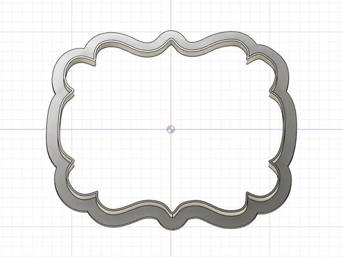 3D Model to Print Your Own Sign Outline Cookie Cutter DIGITAL FILE ONLY