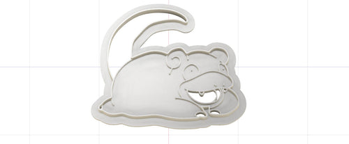 3D Model to Print Your Own Pokemon Slowpoke Cookie Cutter DIGITAL FILE ONLY
