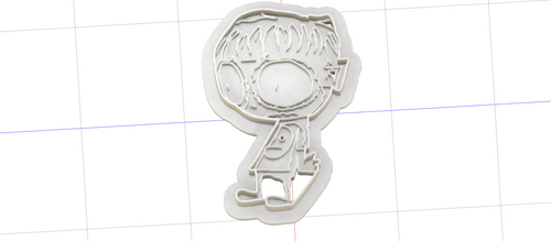 3D Model to Print Your Own JTHM Squee Cookie Cutter DIGITAL FILE ONLY