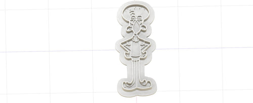 3D Model to Print Your Own SpongeBob Squidward Cookie Cutter DIGITAL FILE ONLY