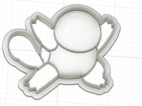 3D Model to Print Your Own Pokemon Squirtle Cookie Cutter DIGITAL FILE ONLY
