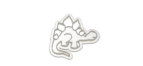 3D Model to Print Your Own Stegosaurus Cookie Cutter DIGITAL FILE ONLY