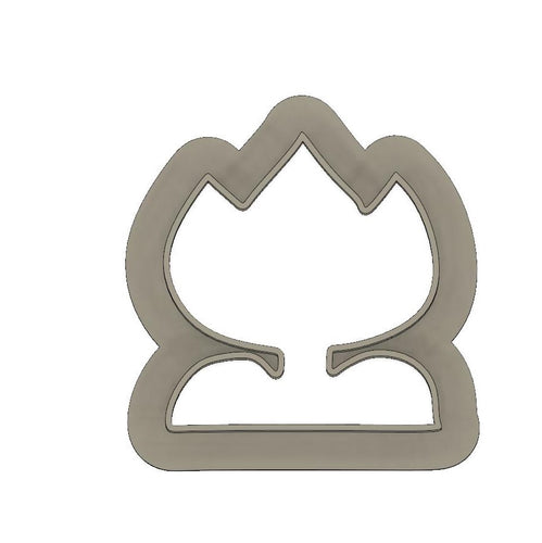 3D Model to Print Your Own Super Mario World Fire Flower Cookie Cutter DIGITAL FILE ONLY