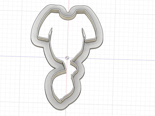 3D Model to Print Your Own Sweater Outline Cookie Cutter DIGITAL FILE ONLY