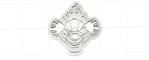 3D Printed Twisted Metal Sweet Tooth Cookie Cutter