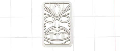 3D Model to Print Your Own Tiki MK3 Cookie Cutter DIGITAL FILE ONLY
