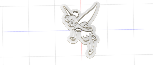 3D Model to Print Your Own Disney Tinkerbell Cookie Cutter DIGITAL FILE ONLY