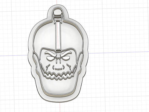 3D Model to Print Your Own Masters of the Universe Trapjaw Cookie Cutter DIGITAL FILE ONLY