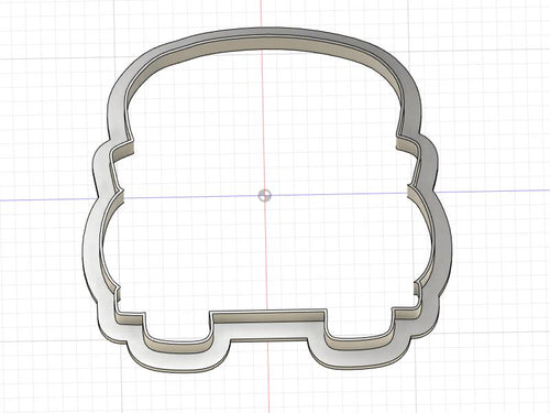 3D Model to Print Your Own Truck Outline Cookie Cutter DIGITAL FILE ONLY