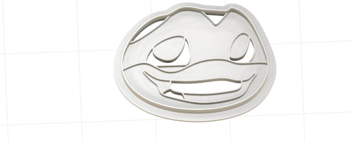 3D Model to Print Your Own Mikey Teenage Mutant Ninja Turtle Head Cookie Cutter DIGITAL FILE ONLY