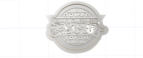 3D Model to Print Your Own Teenage Mutant Ninja Turtle Sewer Logo Cookie Cutter DIGITAL FILE ONLY