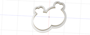 3D Model to Print Your Own Cookie Cutter Inspired by Coupled Rings DIGITAL FILE