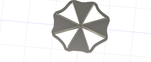 3D Model to Print Your Own Resident Evil Umbrella Corp Cookie Cutter DIGITAL FILE ONLY