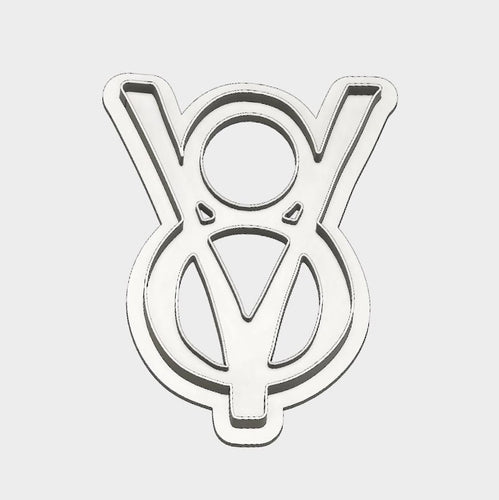 3D Model to Print Your Own Ford V8 Emblem Cookie Cutter DIGITAL FILE ONLY
