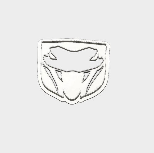 3D Model to Print Your Own Dodge Viper Fang Emblem Cookie Cutter DIGITAL FILE ONLY