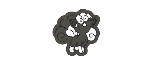3D Model to Print Your Own Pokemon Vulpix Cookie Cutter DIGITAL FILE ONLY