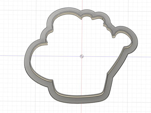 3D Model to Print Your Own Watering Can Outline Cookie Cutter DIGITAL FILE ONLY