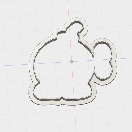 3D Model to Print Your Own Super Mario Bros Bob-Om Outline Cookie Cutter DIGITAL FILE ONLY