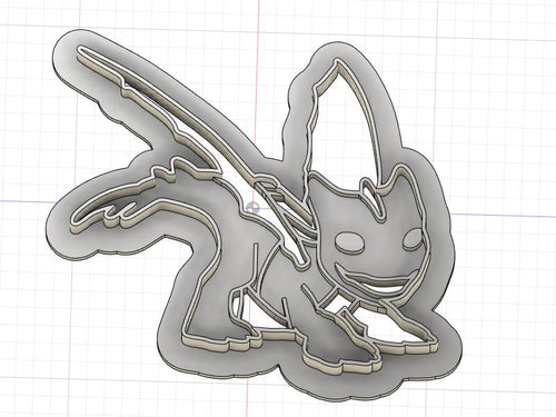 3D Model to Print Your Own HTTYD Rescue Riders Winger Cookie Cutter DIGITAL FILE ONLY