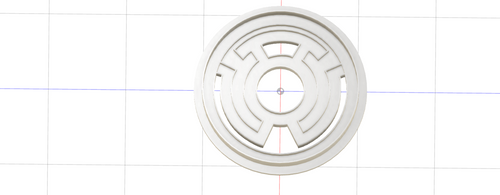 3D Model to Print Your Own Yellow Lantern Cookie Cutter DIGITAL FILE ONLY