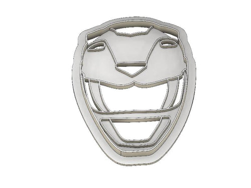 3D Model to Print Your Own Mighty Morphin Power Rangers Yellow Ranger Cookie Cutter DIGITAL FILE ONLY
