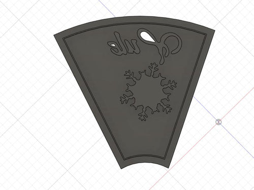 3D Model to Print Your Own Pagan Holiday Yule Cookie Cutter DIGITAL FILE ONLY