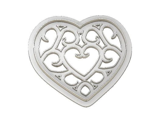 3D Model to Print Your Own Zelda Gilded Heart Cookie Cutter DIGITAL FILE ONLY