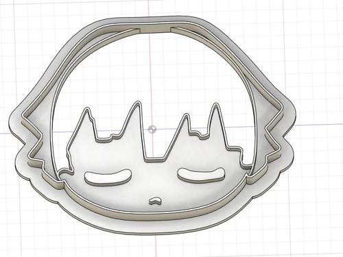 3D Printed Demon Slayer Zenitsu Cookie Cutter
