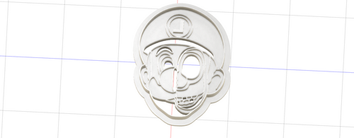 3D Model to Print Your Own Zombie Luigi Cookie Cutter DIGITAL FILE ONLY