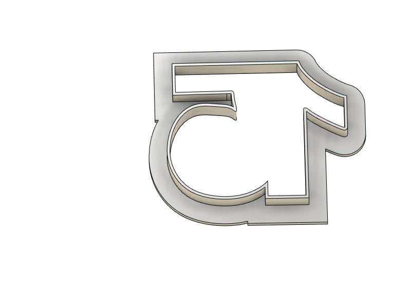 3D Printed  Number 15 Cookie Cutter