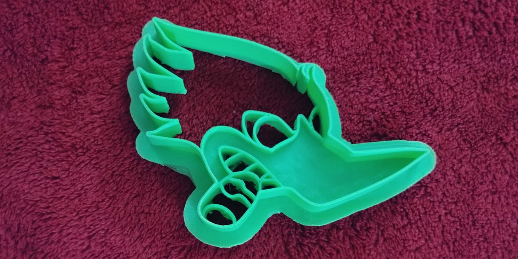3D Printed Cookie Cutter Inspired by Mr. Horsepower