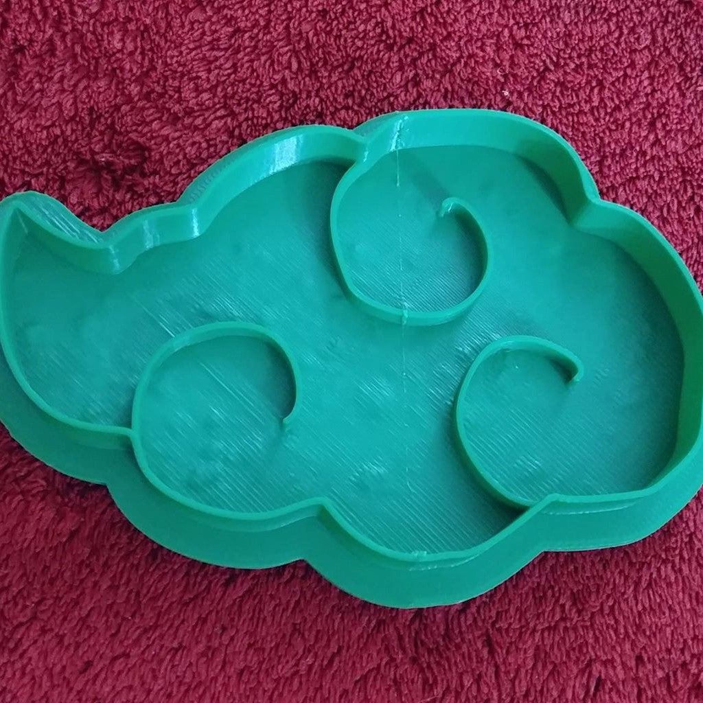 3D Printed Cookie Cutter Inspired by Naruto Akakusti Crest