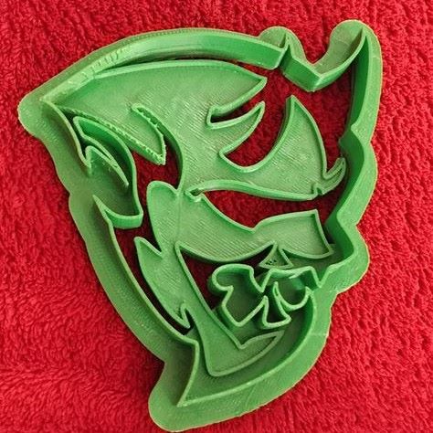 3D Printed Cookie Cutter Inspired by the Mopar Demon Emblem