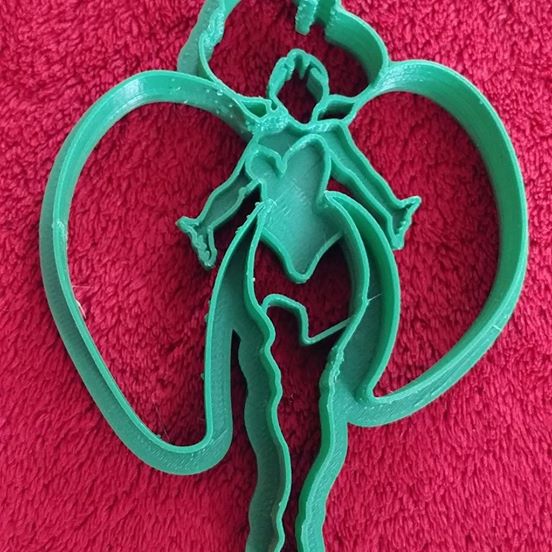 3D Printed Cookie Cutter Inspired by X-Men Orroro Storm